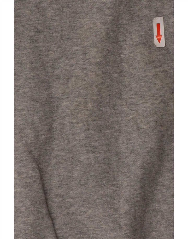 Pulover Nike Grafic pentru bărbați, bumbac, gri mediu