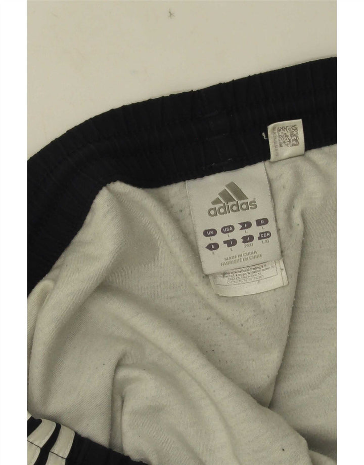 Pantaloni scurți sport pentru bărbați Adidas, mari, negru, poliester