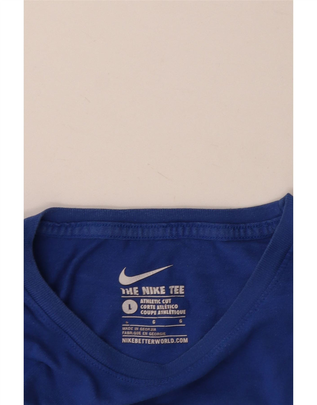 Tricou grafic NIKE pentru bărbați cu croială atletică Top mare albastru
