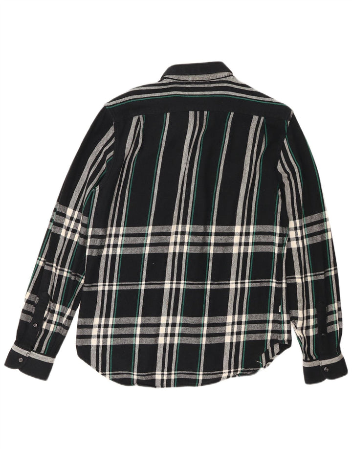 Cămașă pentru bărbați Levi's Slim Fit Flannel Medium Bleumarin Check