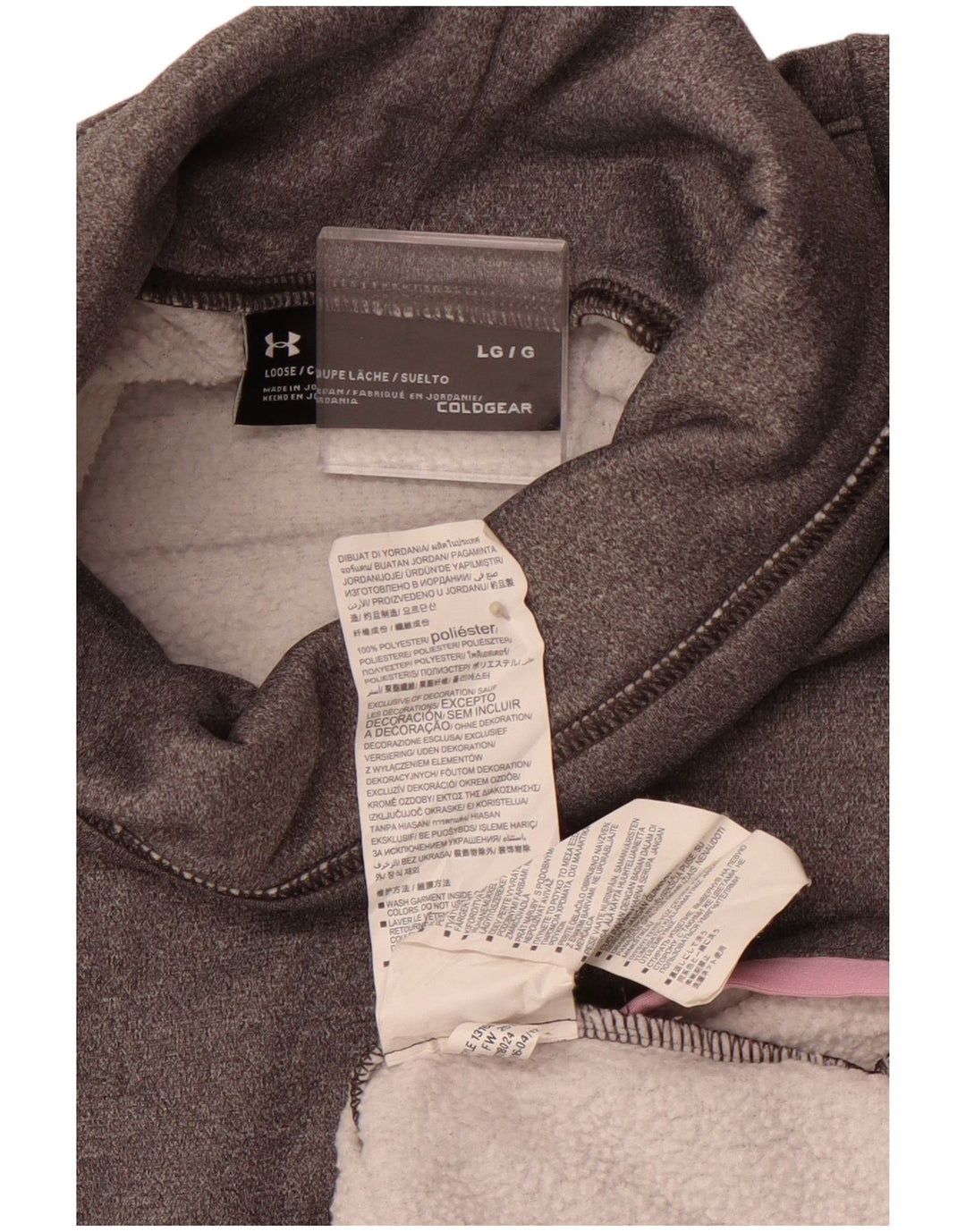 Pulover pentru damă UNDER ARMOUR Cold Gear Graphic Pulover UK 16 Large Gri