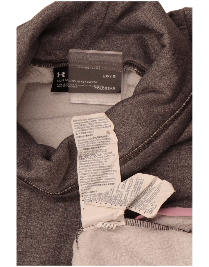 Pulover pentru damă UNDER ARMOUR Cold Gear Graphic Pulover UK 16 Large Gri