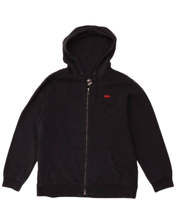 Pulover NIKE pentru femei cu fermoar, UK 18 XL, bumbac negru