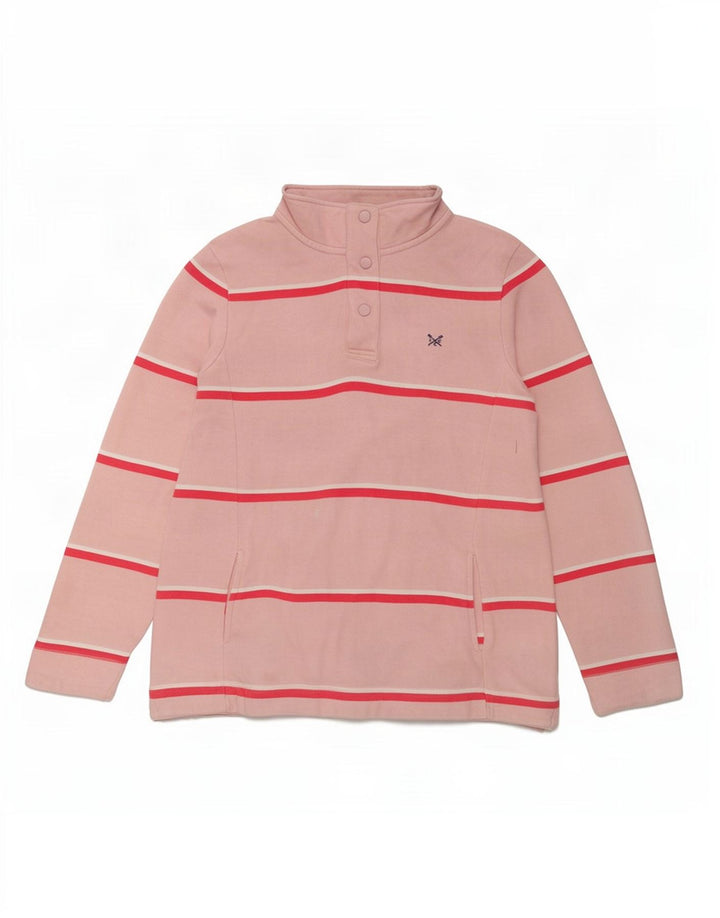 Crew Clothing Hanorac pentru femei Pulover UK 12 Medium Pink Dung