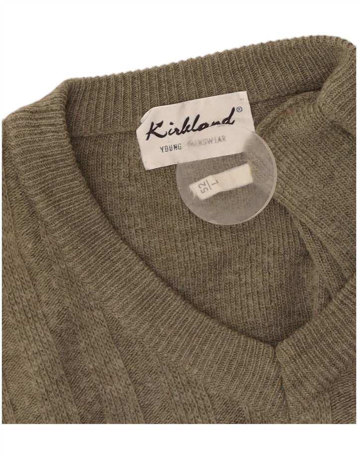 KIRKLAND Vestă pentru bărbați Tank Top IT 52 Large Kaki Colorblock