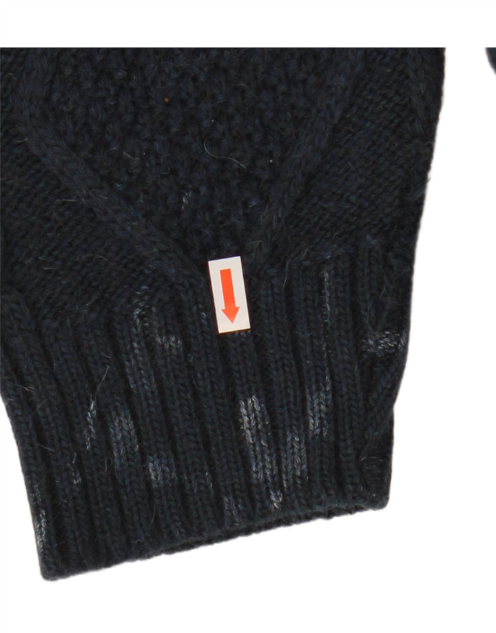 Pulover Invicta pentru bărbați, cu gât crew, mijlociu, bleumarin, Fair Isle