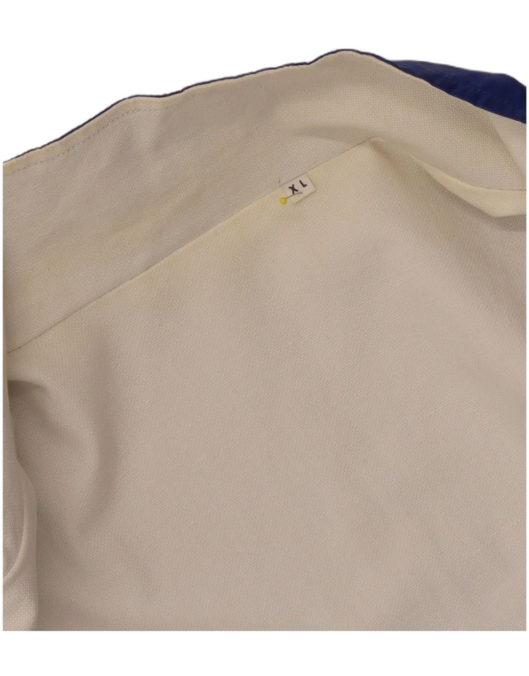 Jachetă de trening vintage pentru bărbați cu grafică, XL, albastru, bloc de culoare