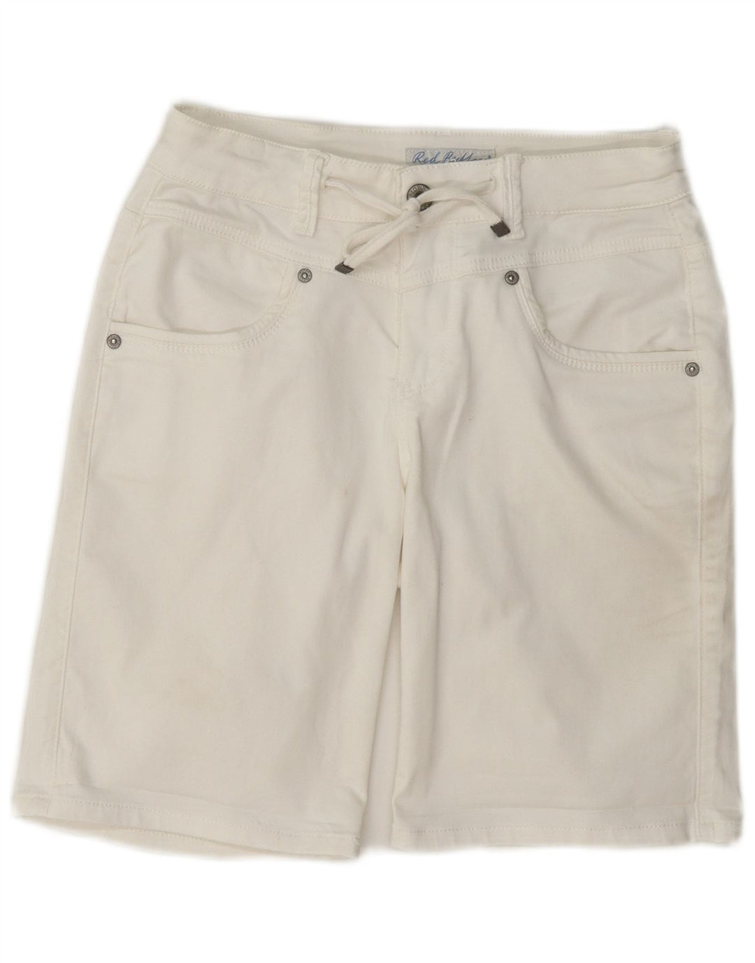 Red Button Pantaloni scurti casual pentru femei EU 36 Small W27 Bumbac alb