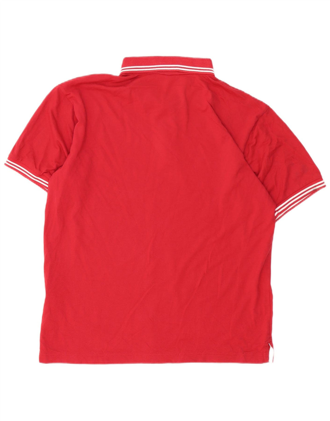 Tricou polo pentru bărbați CHAMPION, bumbac cu dungi roșii mari