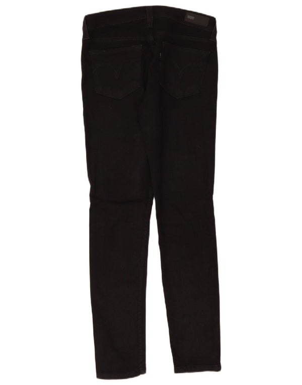 Blugi skinny Levi's Demi Curve pentru femei cu talie joasă US 9 Medium W29 L31 Negri