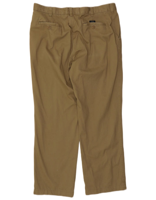 Marks & Spencer Pantaloni chino drepți Blue Harbour pentru bărbați W38 L31 bej