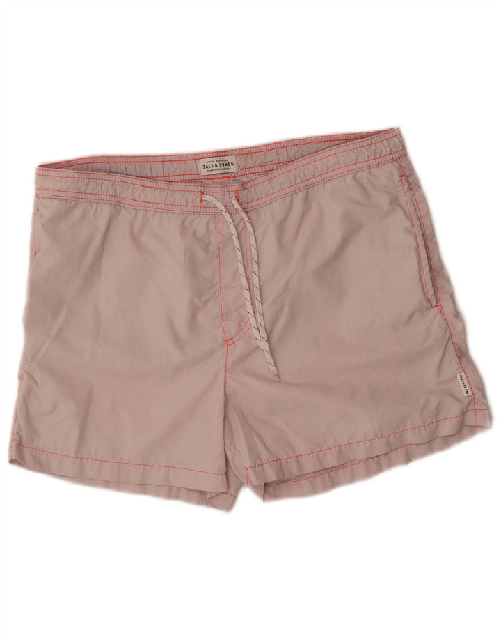 Pantaloni scurți de înot Jack & Jones pentru bărbați, nailon, gri mari