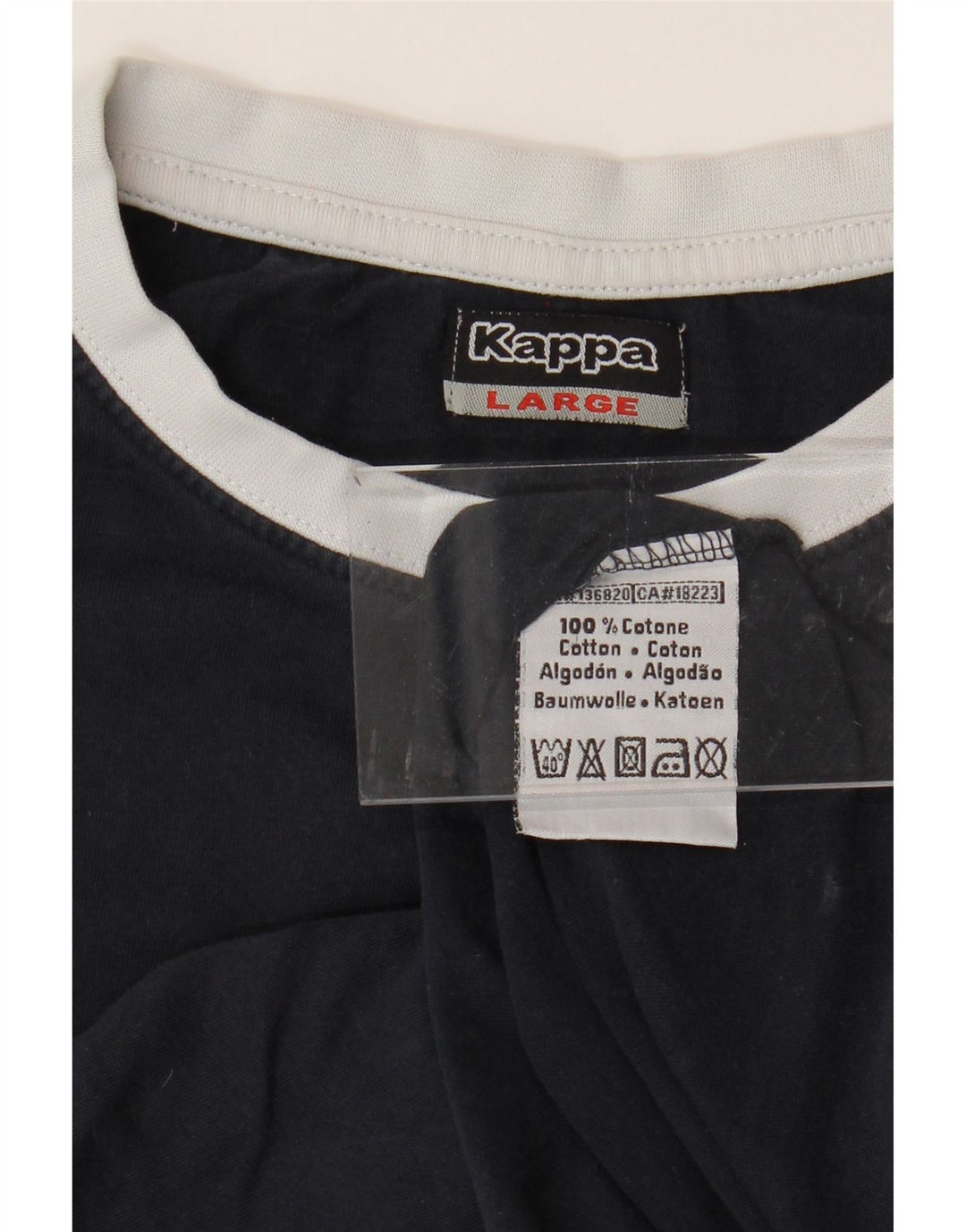 Tricou Bărbați KAPPA Top Mare Bumbac Bleumarin