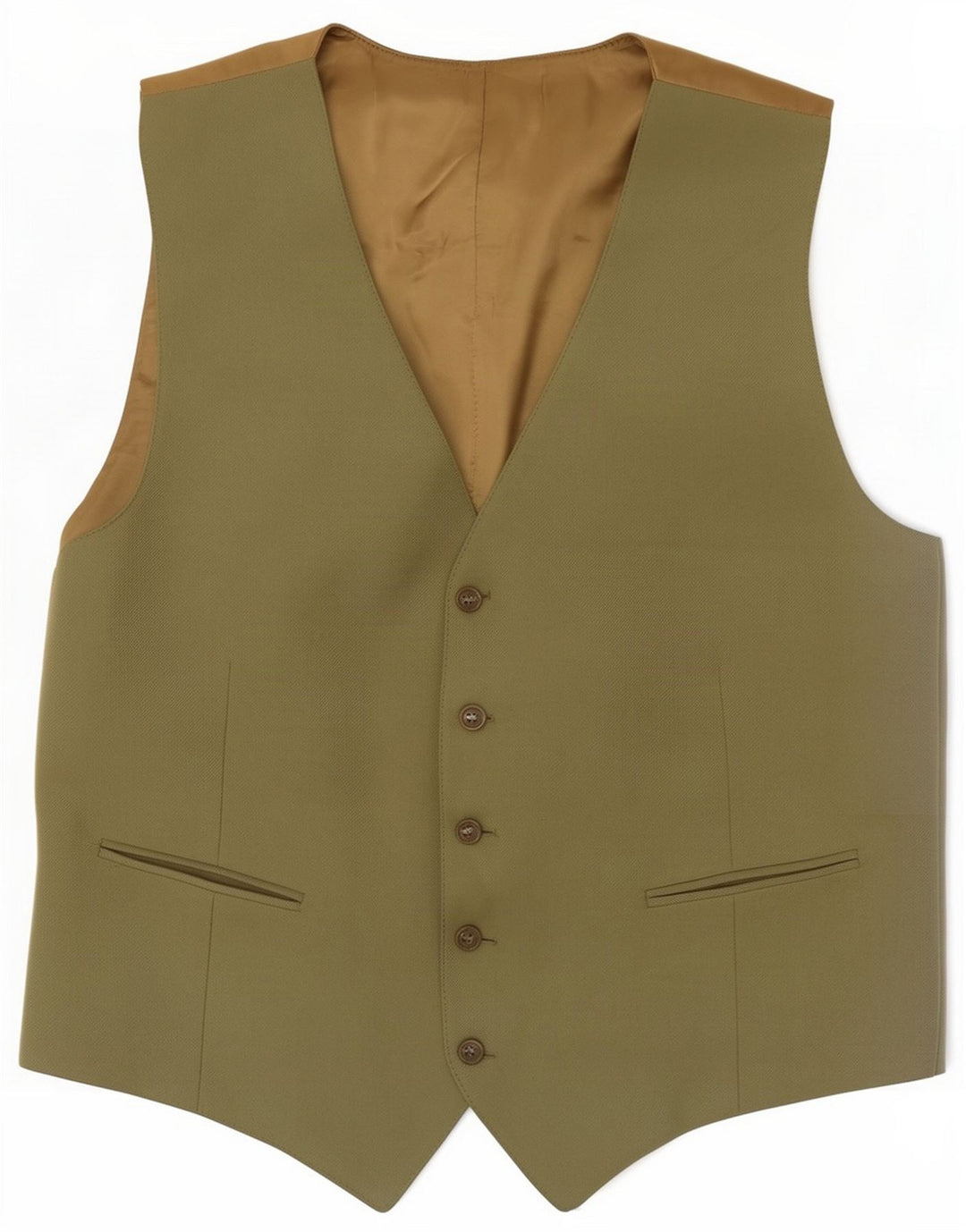 Vintage Gilet pentru bărbați Medium Khaki