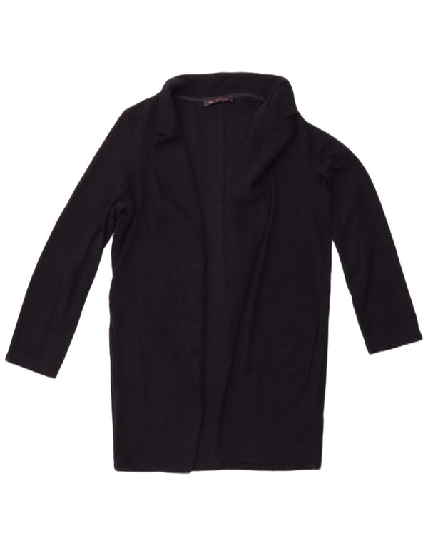 MARKS & SPENCER Pulover cardigan cu paragate pentru femei UK 10 Mic bleumarin