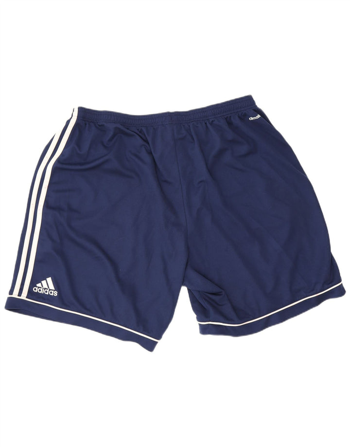 Pantaloni scurți sport pentru bărbați Adidas Climalite 2XL, poliester bleumarin