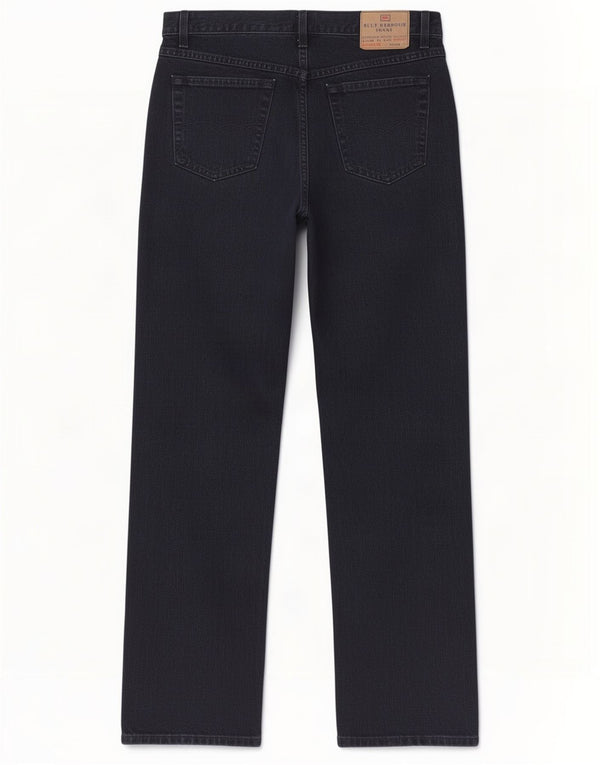 Blugi drepti pentru bărbați Marks & Spencer Blue Harbour W34 L31 Bumbac bleumarin