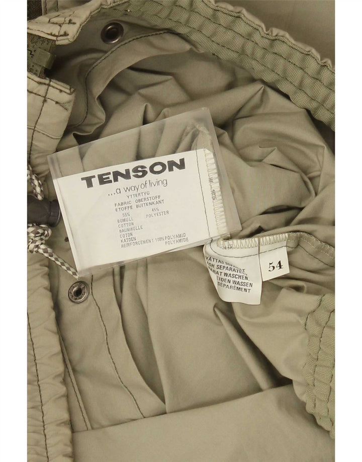 Jachetă Bomber pentru bărbați Tenson EU 54 2XL Kaki Bumbac