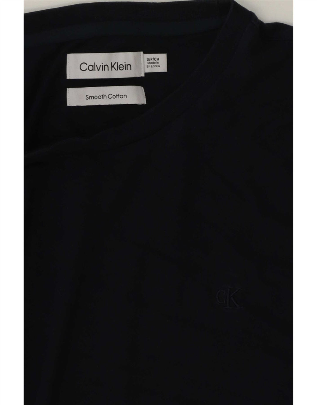Tricou Calvin Klein pentru bărbați Top mic din bumbac bleumarin