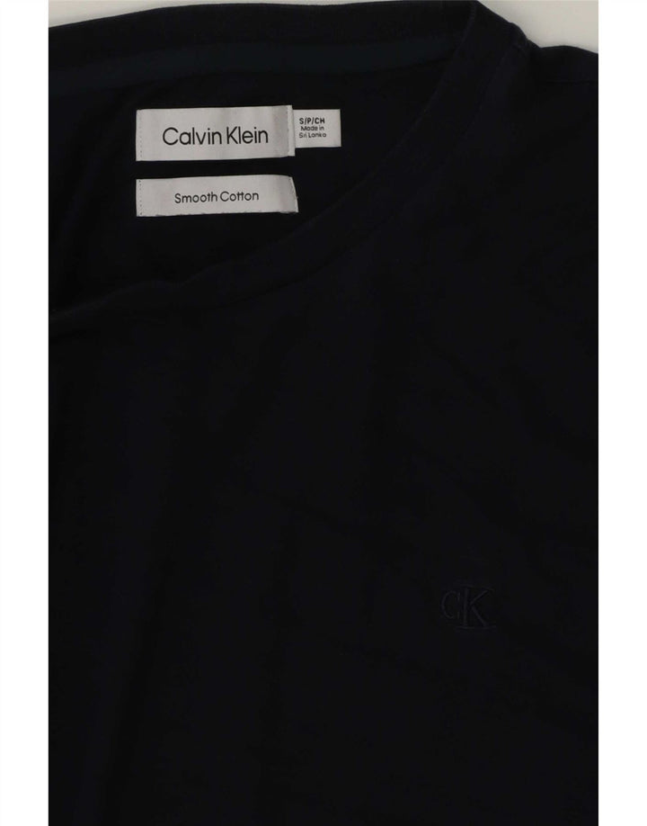 Tricou Calvin Klein pentru bărbați Top mic din bumbac bleumarin