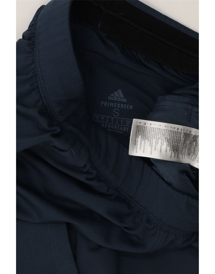 Pantaloni scurți sport grafic Adidas pentru bărbați, poliester mici, albastru