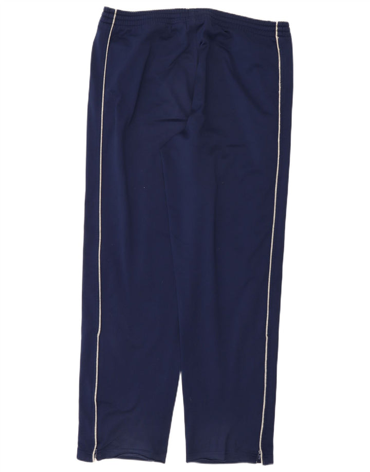 Pantaloni de trening Adidas pentru bărbați Marea Britanie 38/40 Poliester mediu albastru bleumarin