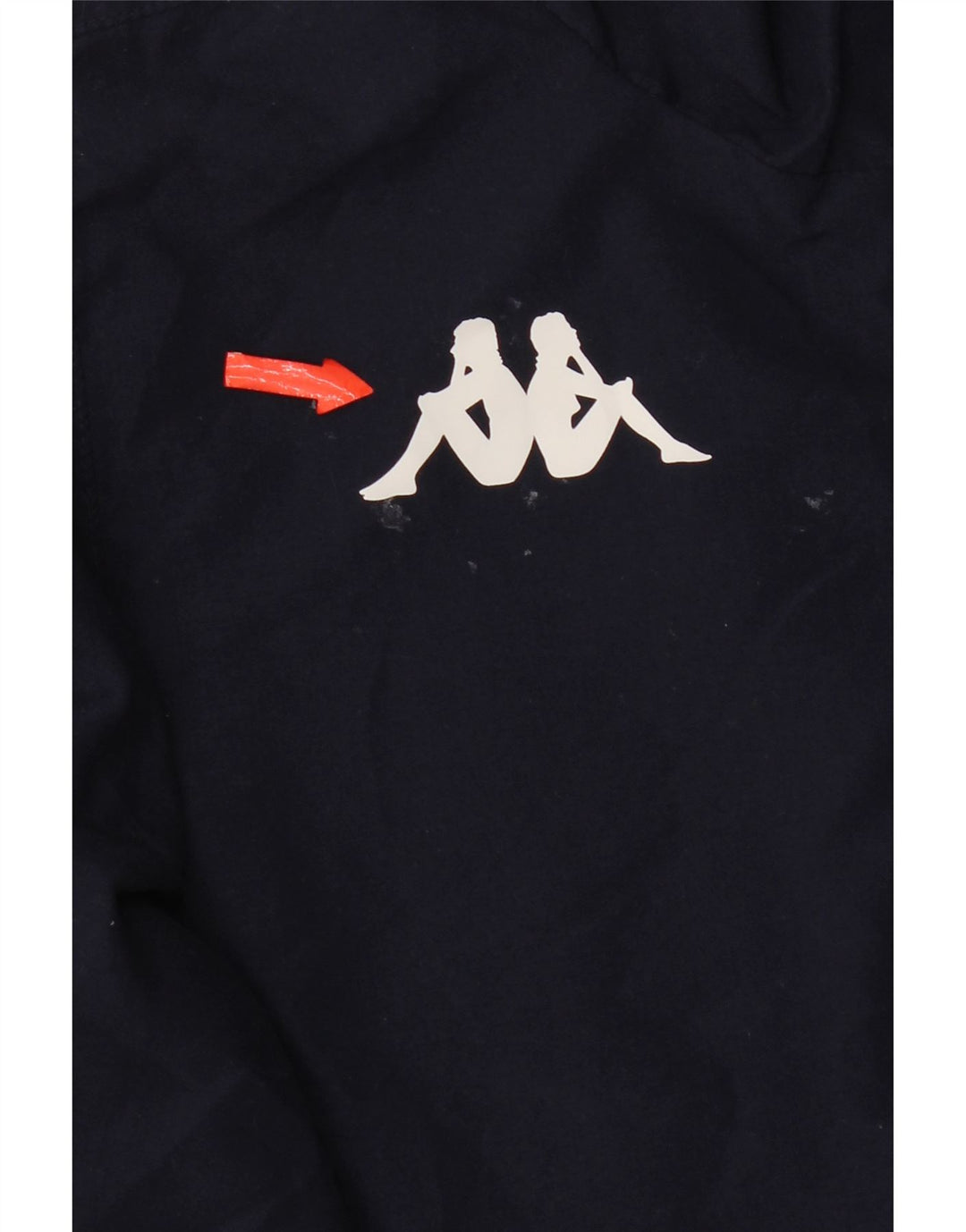 Jachetă Windbreaker cu grafică pentru băieți Kappa 11-12 ani Poliester bleumarin