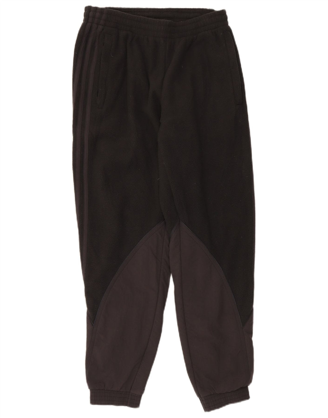 Pantaloni de trening ADIDAS pentru bărbați, pantaloni de jogging, poliester negru mic