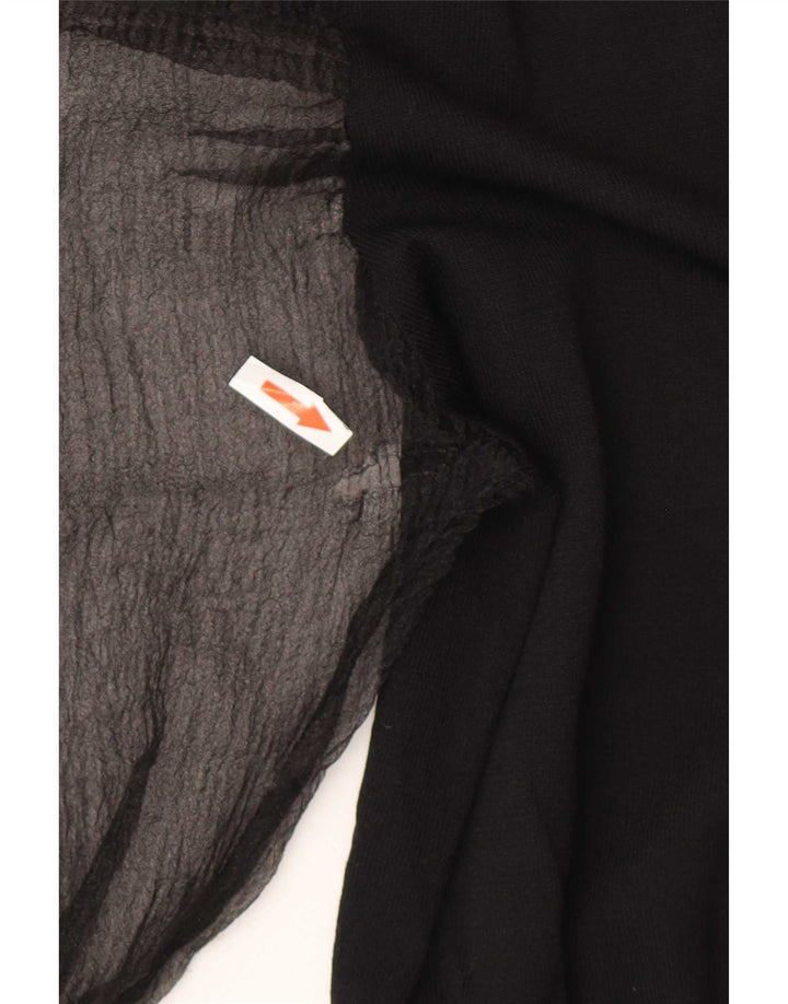 Top cardigan pentru femei Zara Mediu Negru Viscoză