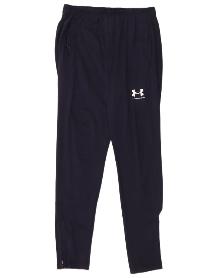 Pantaloni de trening Under Armour pentru bărbați, poliester mediu bleumarin