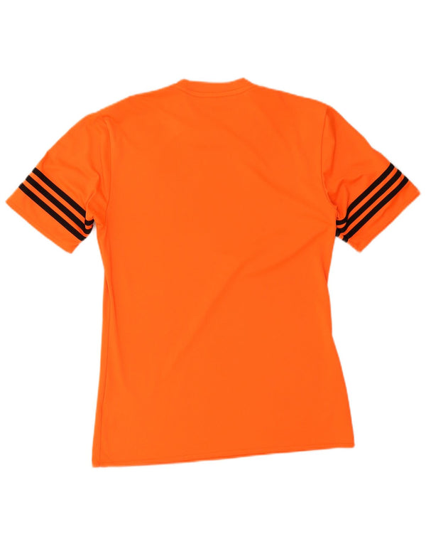 Tricou ADIDAS Climalite pentru bărbați Top mic poliester portocaliu