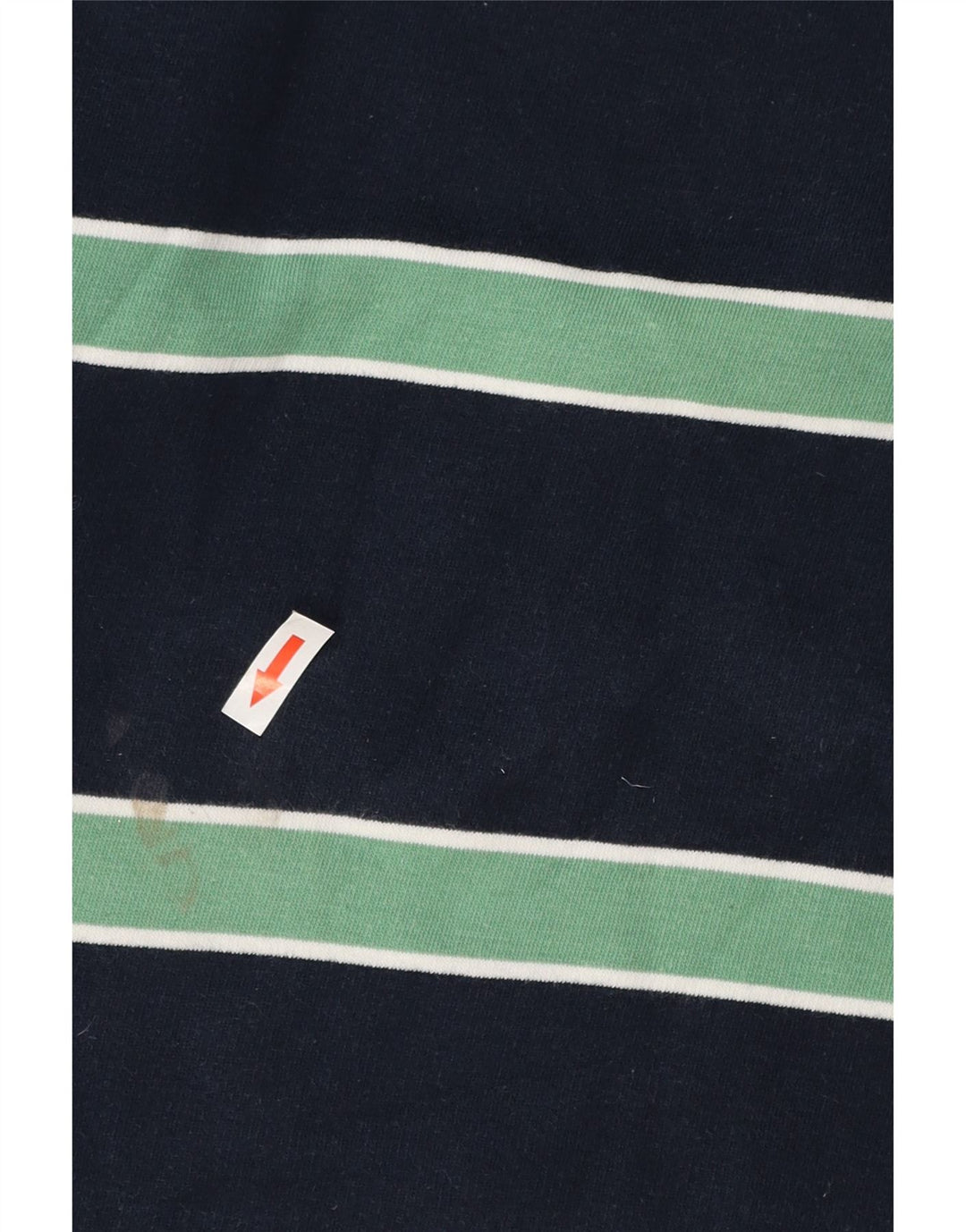 Crew Clothing Hanorac pentru bărbați Jumper mic, albastru bleumarin, bumbac cu dungi