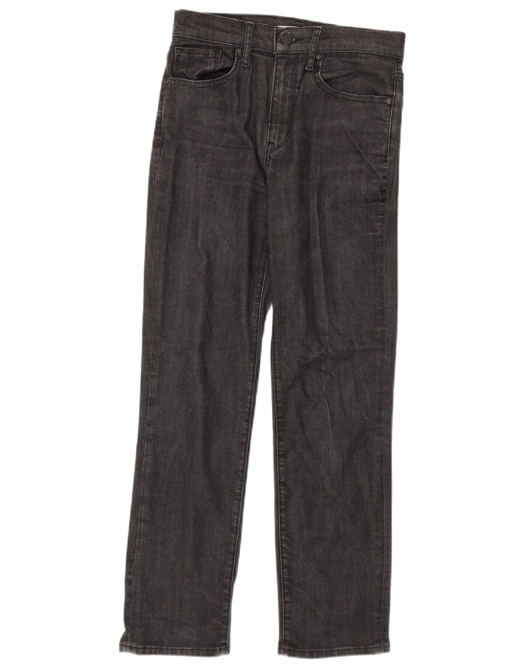 Blugi drepti cu talie mare Levi's 724 pentru femei L27 L27 gri