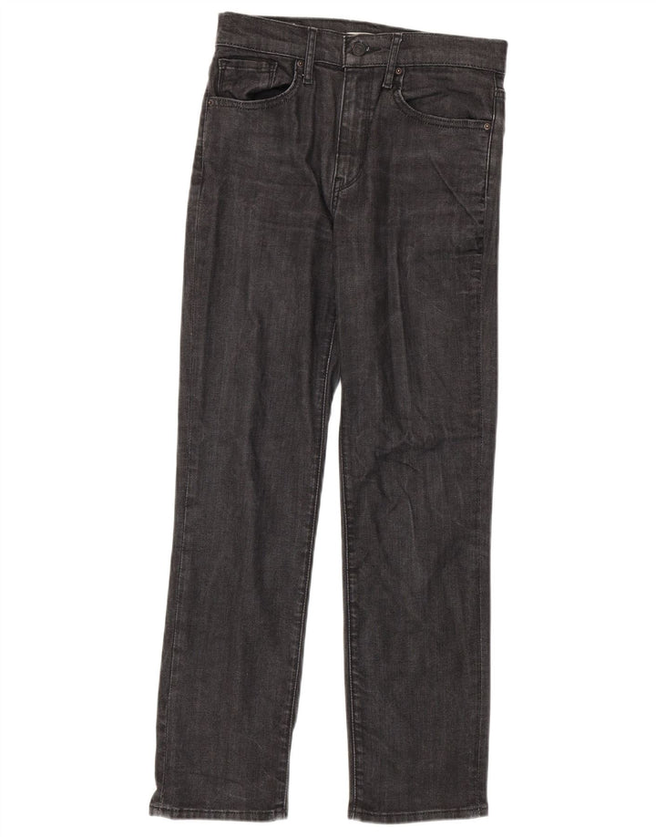 Blugi drepti cu talie mare Levi's 724 pentru femei L27 L27 gri