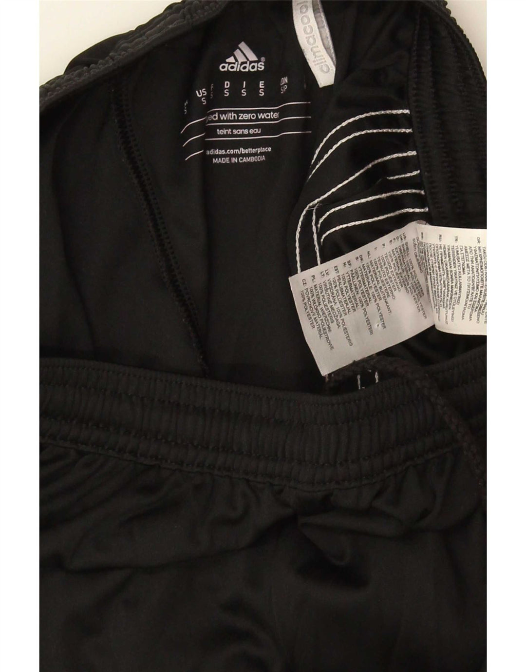 Pantaloni scurți sport pentru bărbați Adidas Climacool, negru, poliester color bloc
