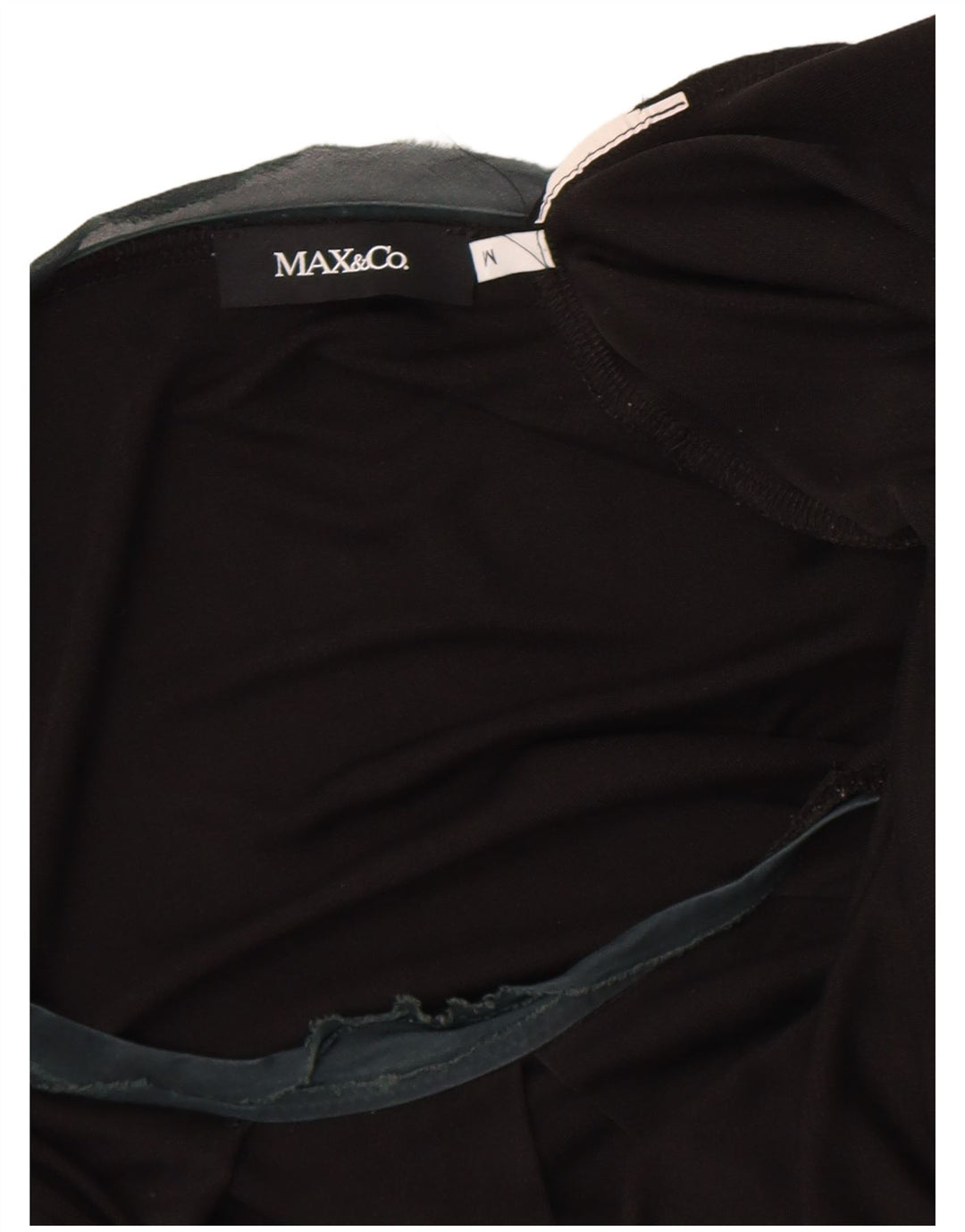Max & Co. Top pentru femei cu mânecă lungă UK 12 Medium Negru