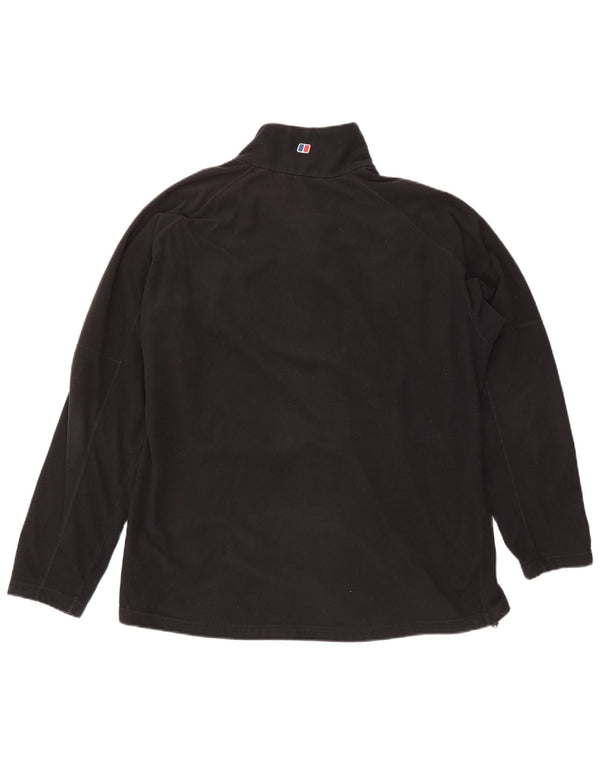 Jachetă fleece pentru bărbați Berghaus UK 44 2XL poliester negru