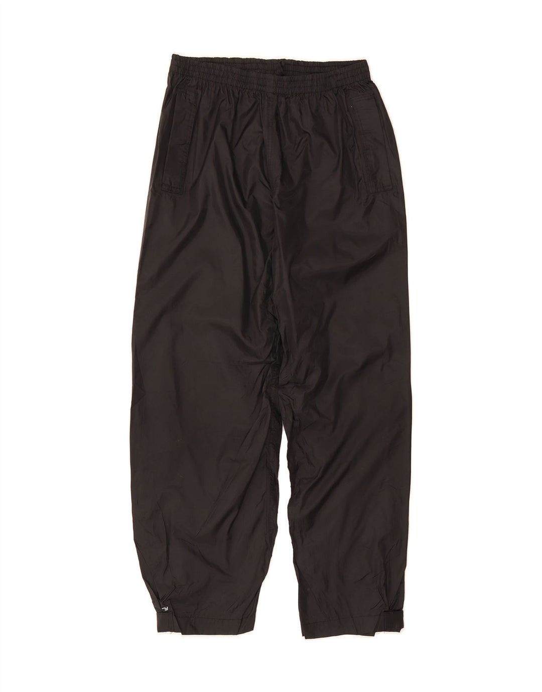 MOUNTAIN WAREHOUSE Boys Windbreaker Trousers 11-12 Years Black Nylon Vintage Mountain Warehouse and Second-Hand Mountain Warehouse from Messina Hembry 