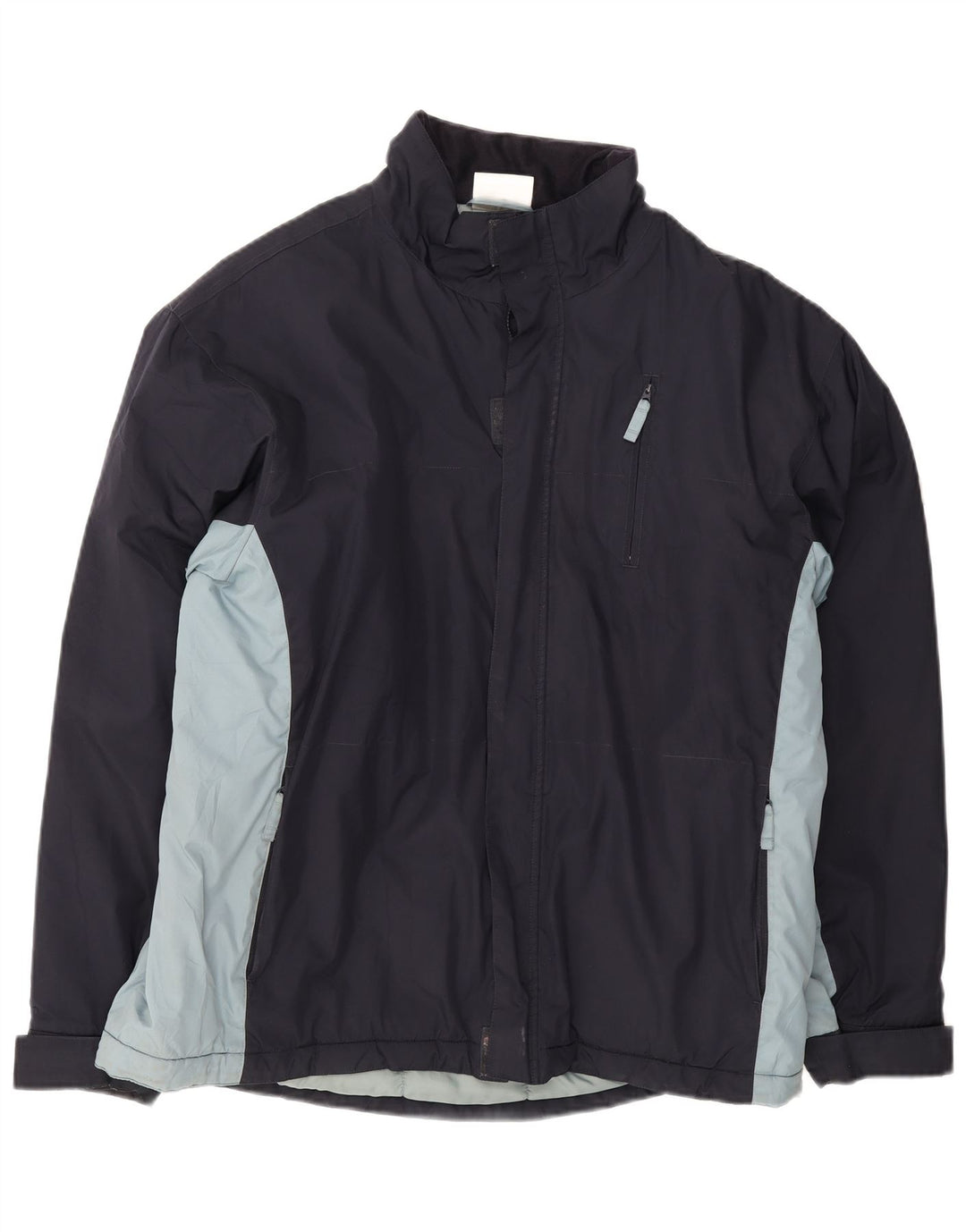 Jachetă pentru bărbați Puma Windbreaker UK 42 XL Bleumarin din poliester color bloc