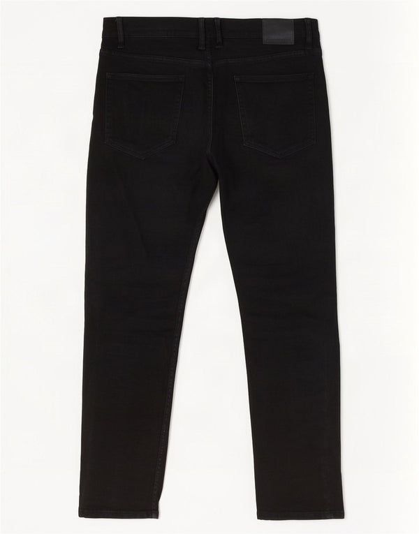 Blugi slim pentru bărbați Zara EU 46 XL W36 L30 negri