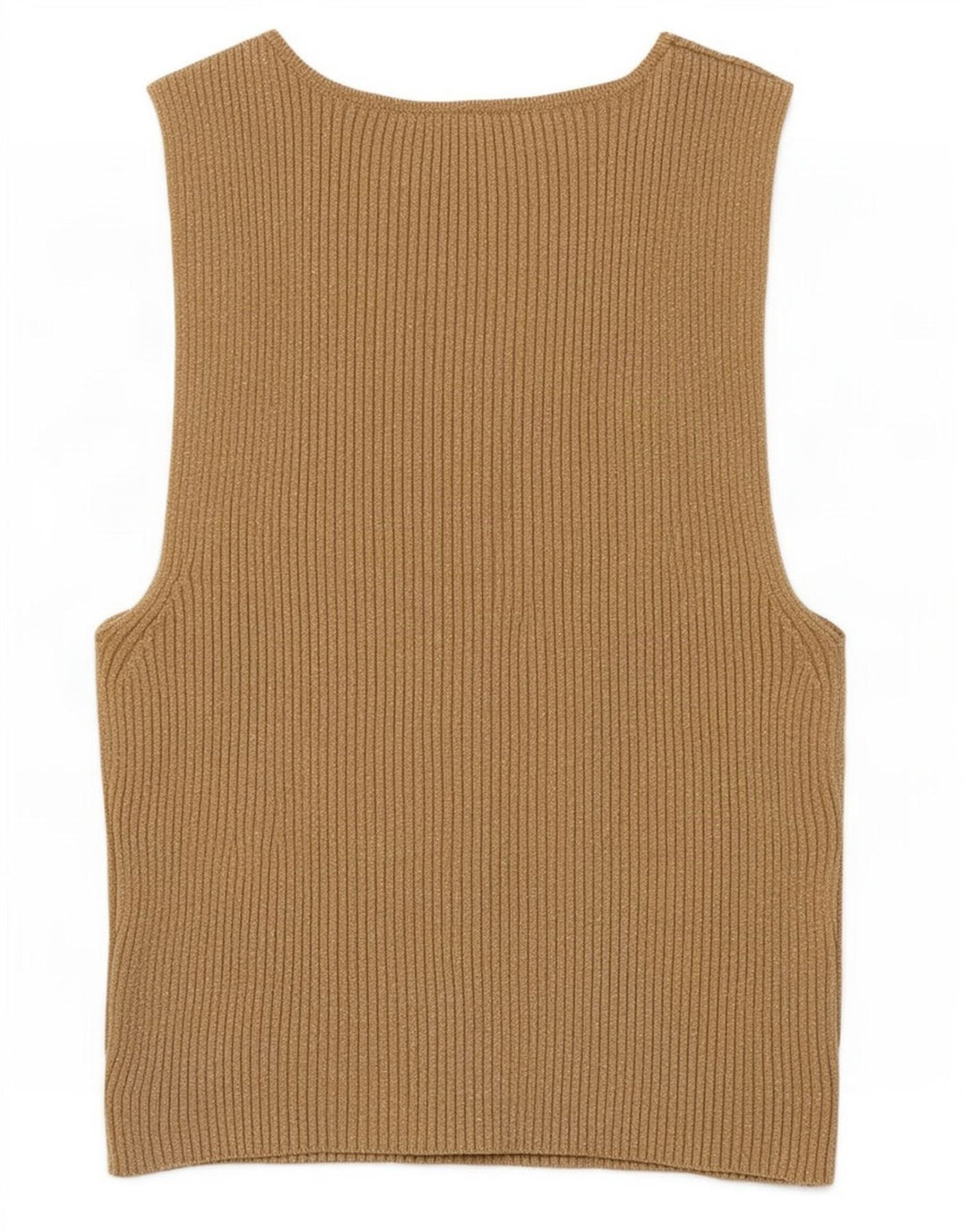 Top Vest Crop pentru Damă Zara UK 8 Small Bej