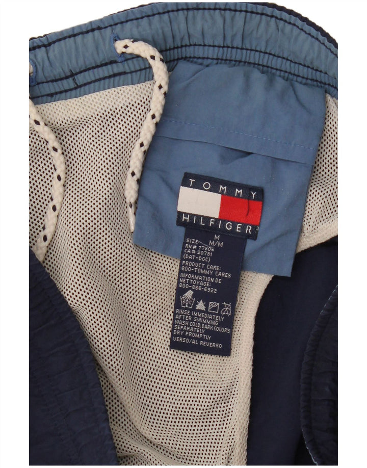 Pantaloni scurți de înot Tommy Hilfiger pentru bărbați, albastru bleumarin mediu