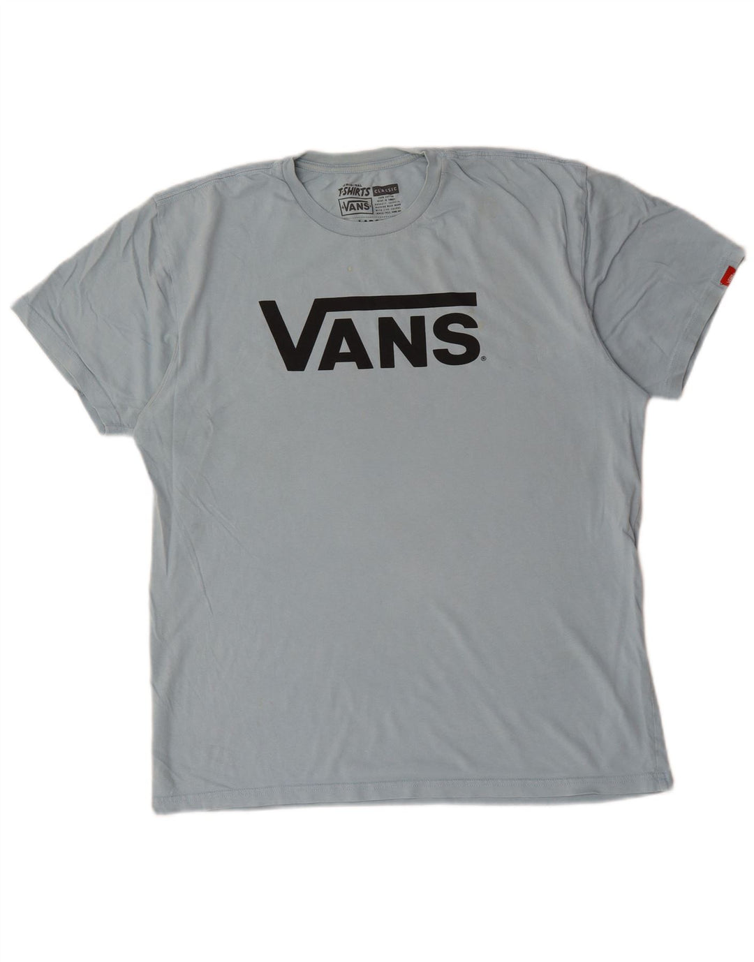 Tricou grafic Vans pentru bărbați Top mare, albastru, bumbac