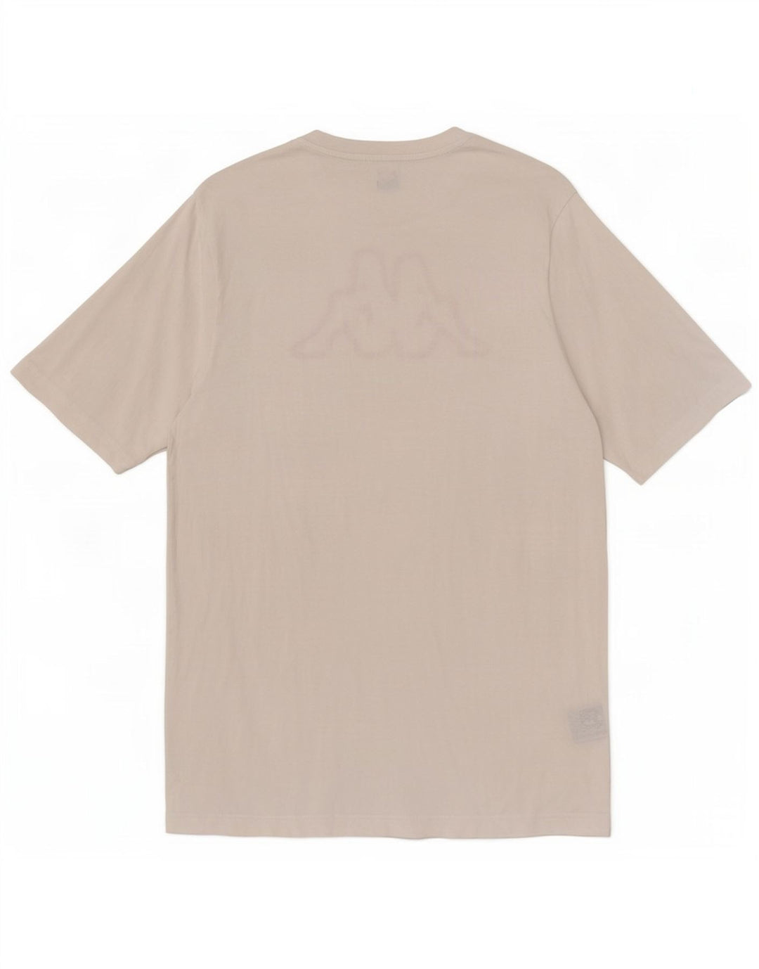Tricou grafic pentru bărbați Kappa Top mare din bumbac alb