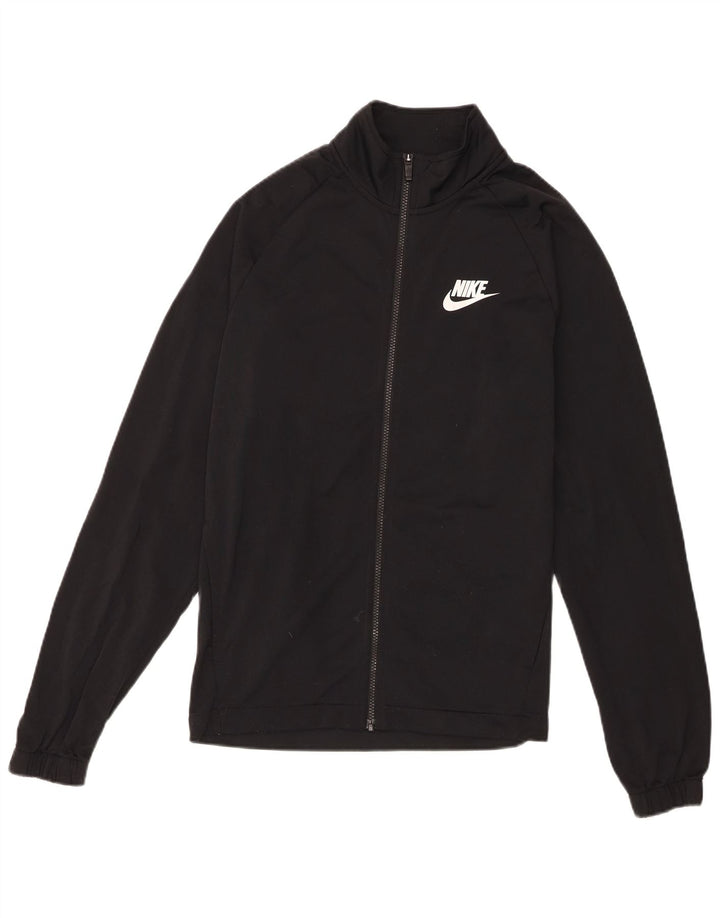 Jachetă de trening pentru bărbați Nike, poliester mediu negru