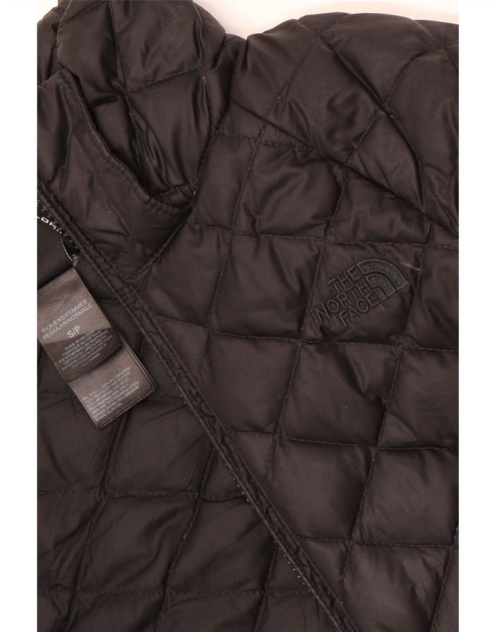 Jachetă matlasată The North Face pentru femei UK 10 Small Black Nylon