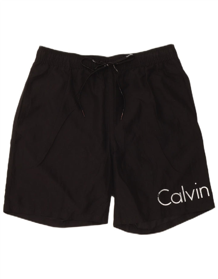 Pantaloni scurți de înot CALVIN KLEIN pentru bărbați, negru, mari