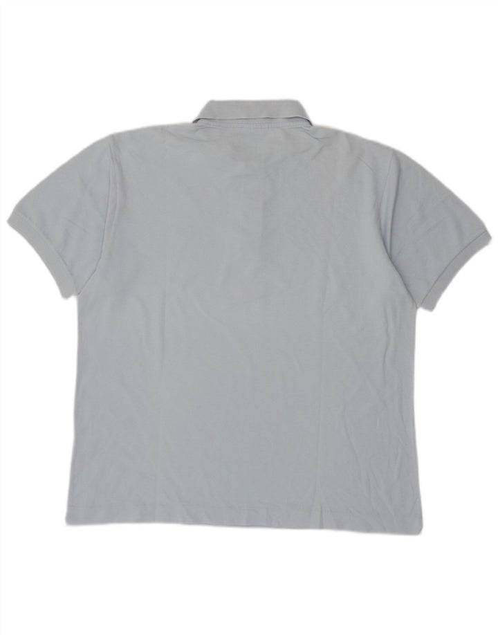 Tricou polo Lacoste pentru bărbați mărimea 5 mare, albastru, bumbac