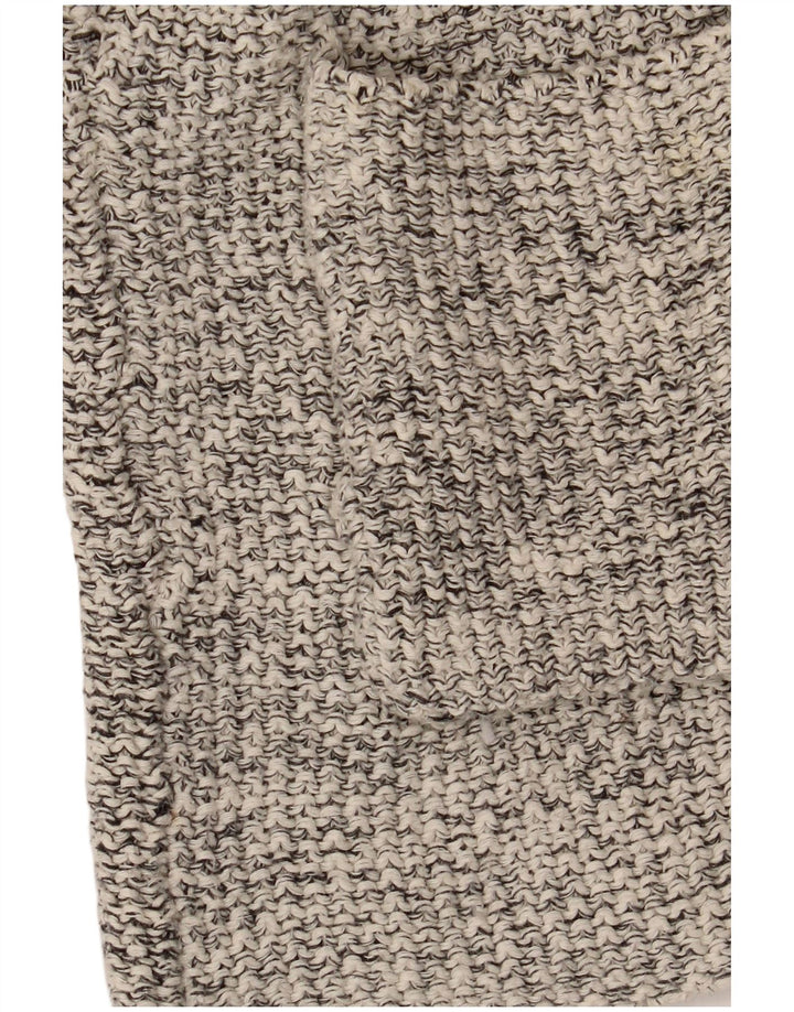 Pulover cardigan deschis pentru femei Zara UK 14 Medium Gri Pete