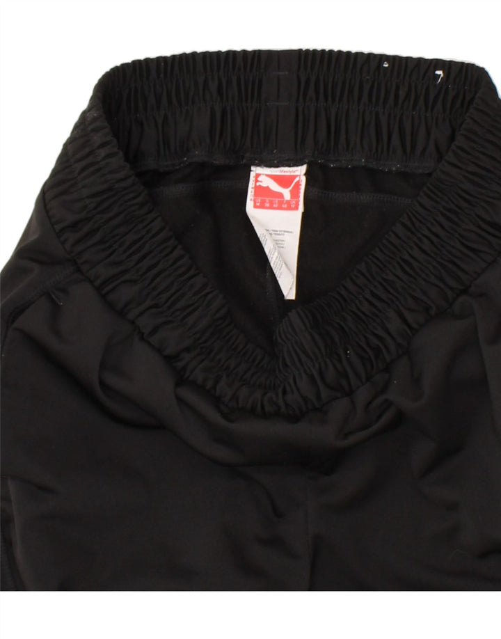 PUMA Womens Tracksuit Trousers UK 12 Medium Black Polyester Vintage Puma and Second-Hand Puma from Messina Hembry 